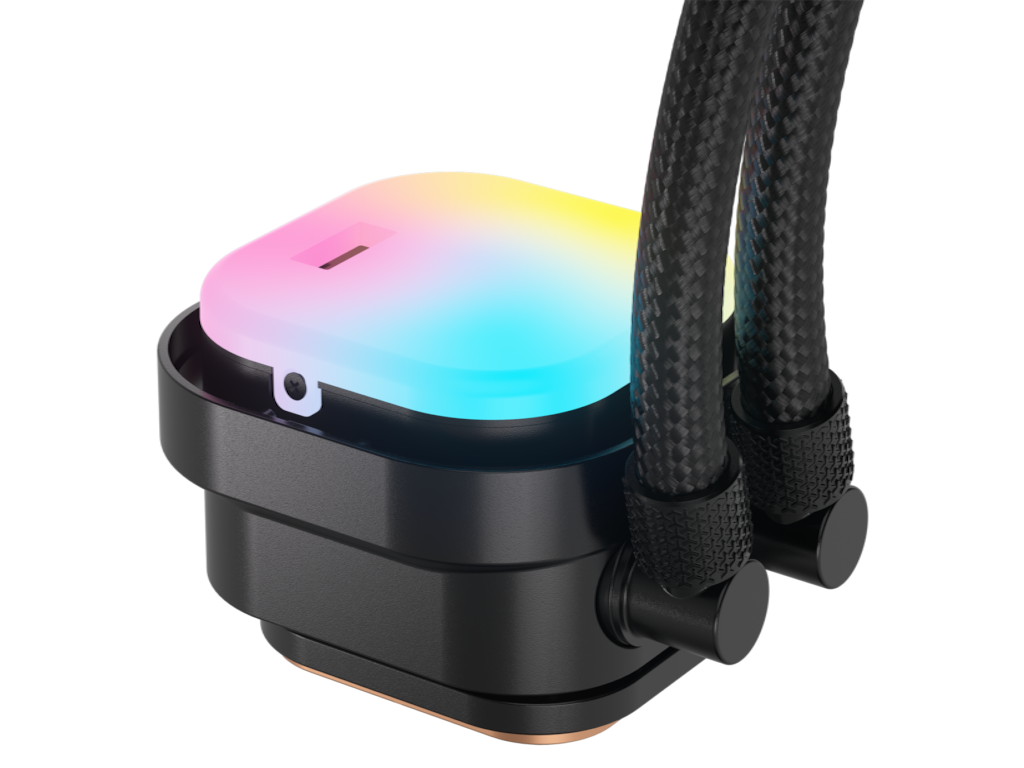 Hladnjak za procesor CORSAIR iCUE Link TITAN 240 RX RGB (AIO, 240 mm, RGB, LGA1700/LGA1851/AM4/AM5, crni)-11