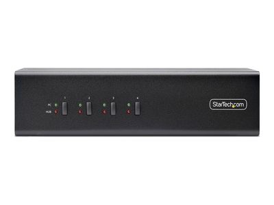KVM Switch STARTECH SV431DPDDUA2 (4-portni, Dual Monitor, DisplayPort, 4K 60Hz, USB 3.0 Hub)-2
