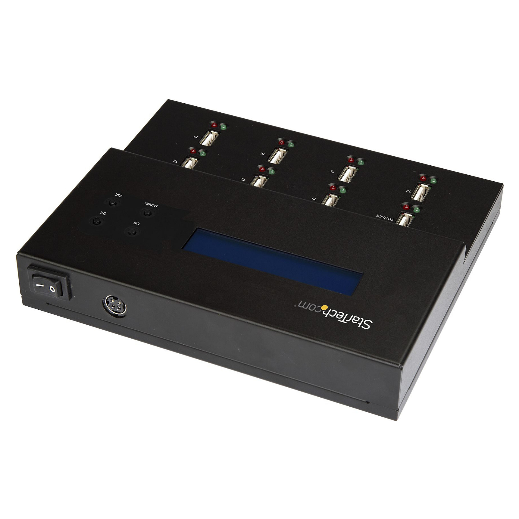 USB duplikator STARTECH 1-na-7 (1.5 GB/min, brisanje podataka, LCD)-10