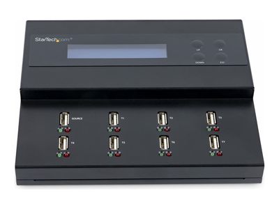 USB duplikator STARTECH 1-na-7 (1.5 GB/min, brisanje podataka, LCD)-5