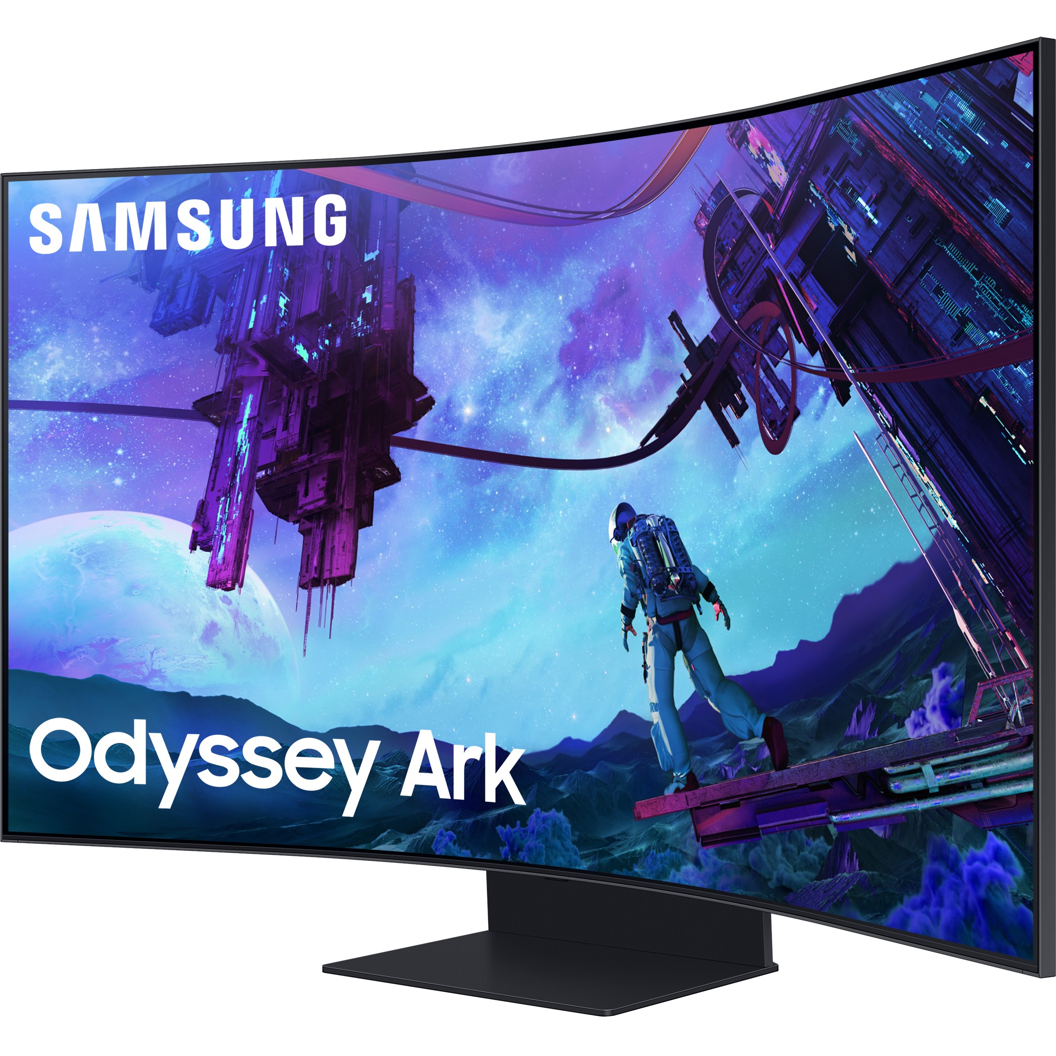 TV SAMSUNG S55CG970NU (55'', QLED, Quantum Mini LED, HDR 32x, 165 Hz, 1 ms, AMD FreeSync Premium Pro)-2