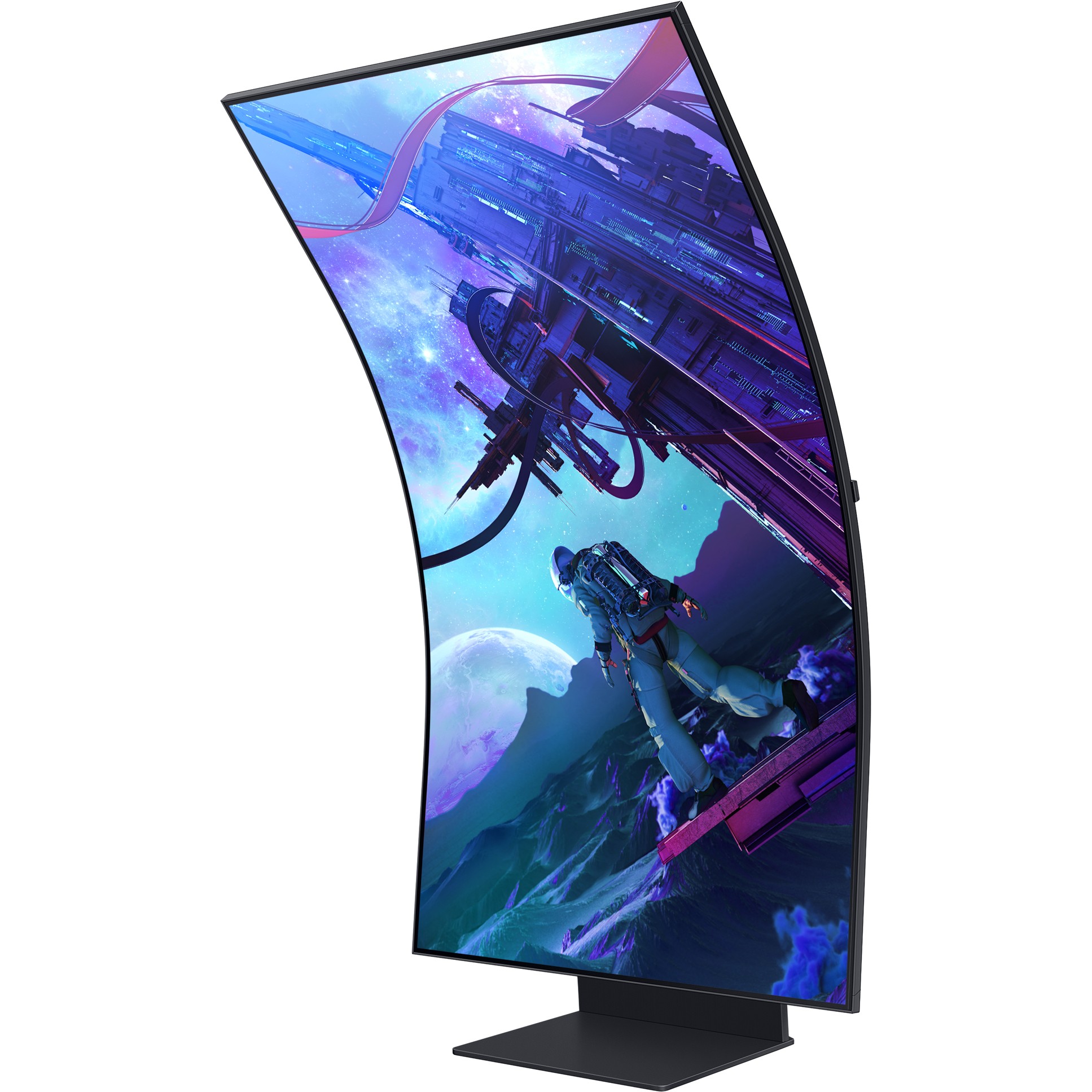 TV SAMSUNG S55CG970NU (55'', QLED, Quantum Mini LED, HDR 32x, 165 Hz, 1 ms, AMD FreeSync Premium Pro)-7