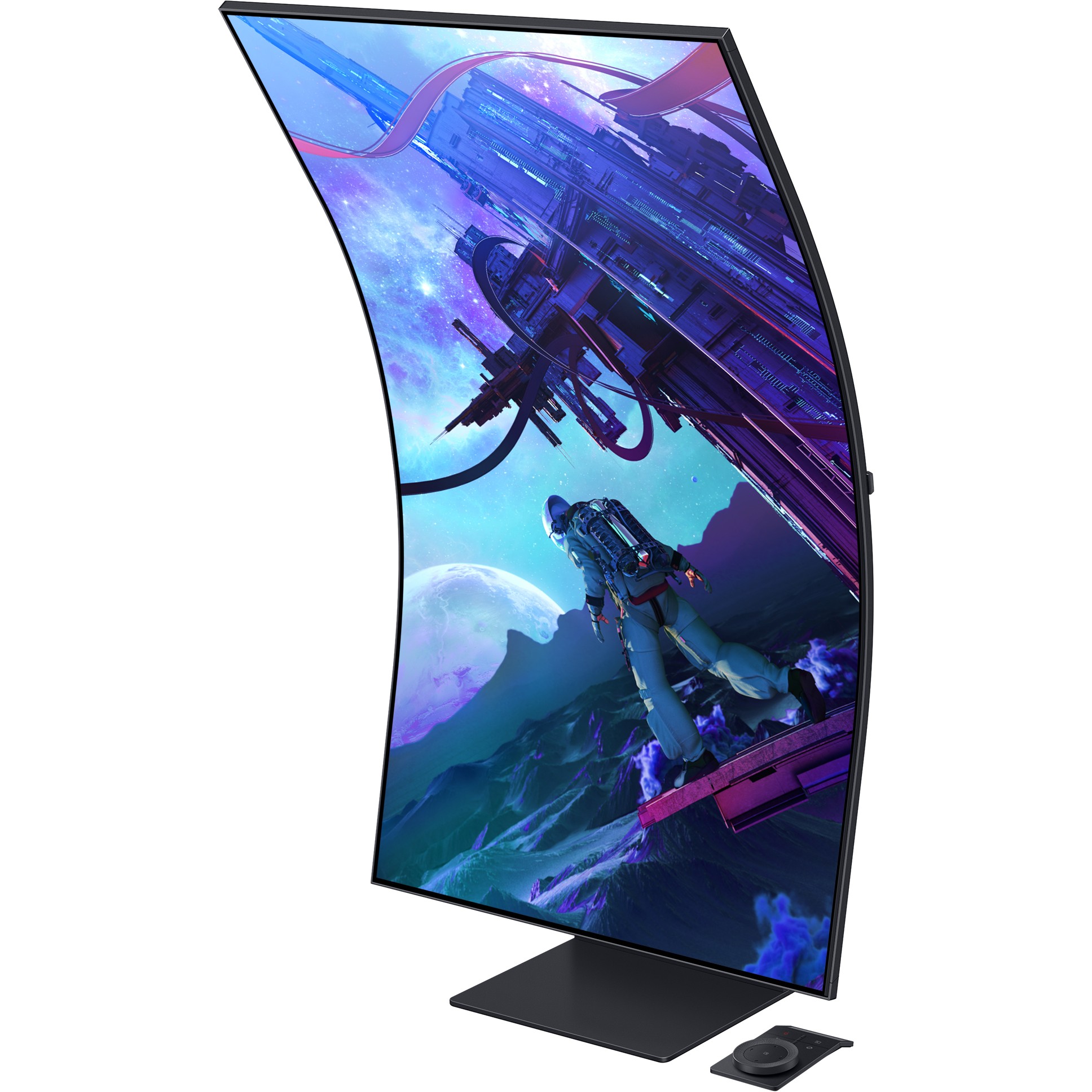 TV SAMSUNG S55CG970NU (55'', QLED, Quantum Mini LED, HDR 32x, 165 Hz, 1 ms, AMD FreeSync Premium Pro)-8