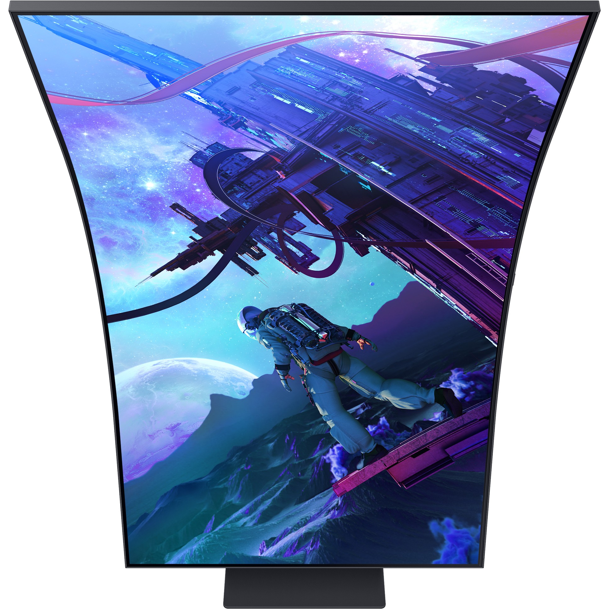 TV SAMSUNG S55CG970NU (55'', QLED, Quantum Mini LED, HDR 32x, 165 Hz, 1 ms, AMD FreeSync Premium Pro)-12
