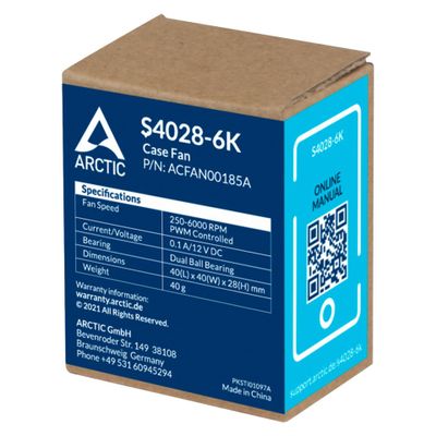 Ventilator ARCTIC CPC 40x28mm DC za server aplikacije-3