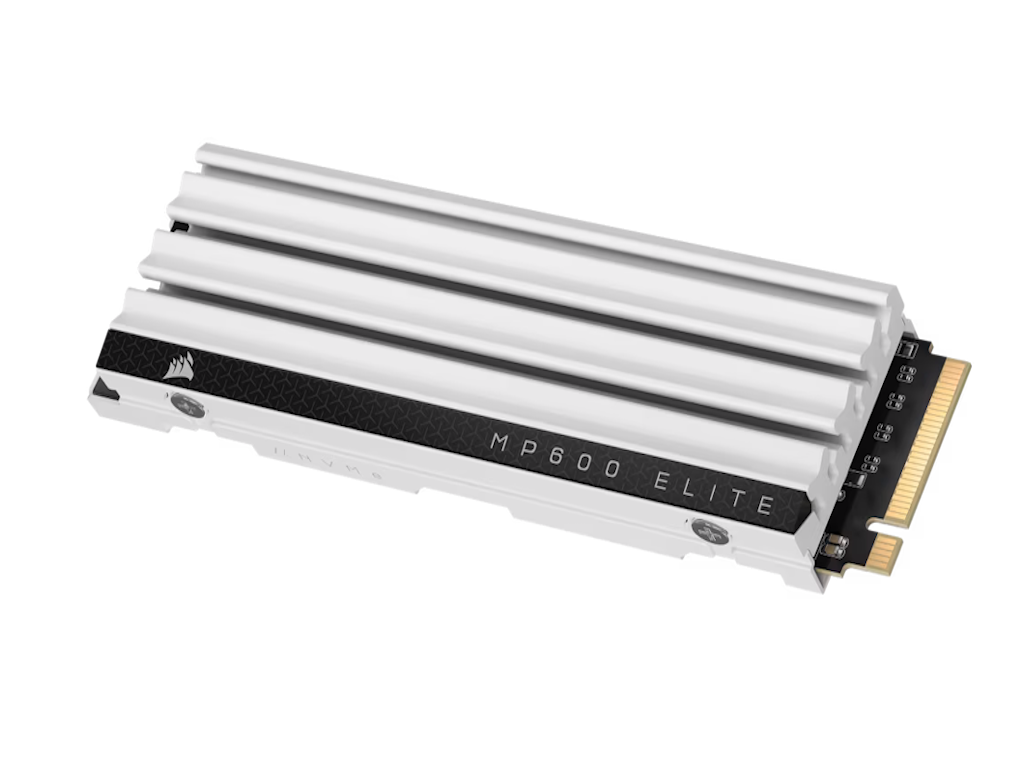 SSD CORSAIR MP600 ELITE 1TB (M.2 2280, PCIe 4.0 x4, NVMe, Heatsink, optimiziran za PS5)-0
