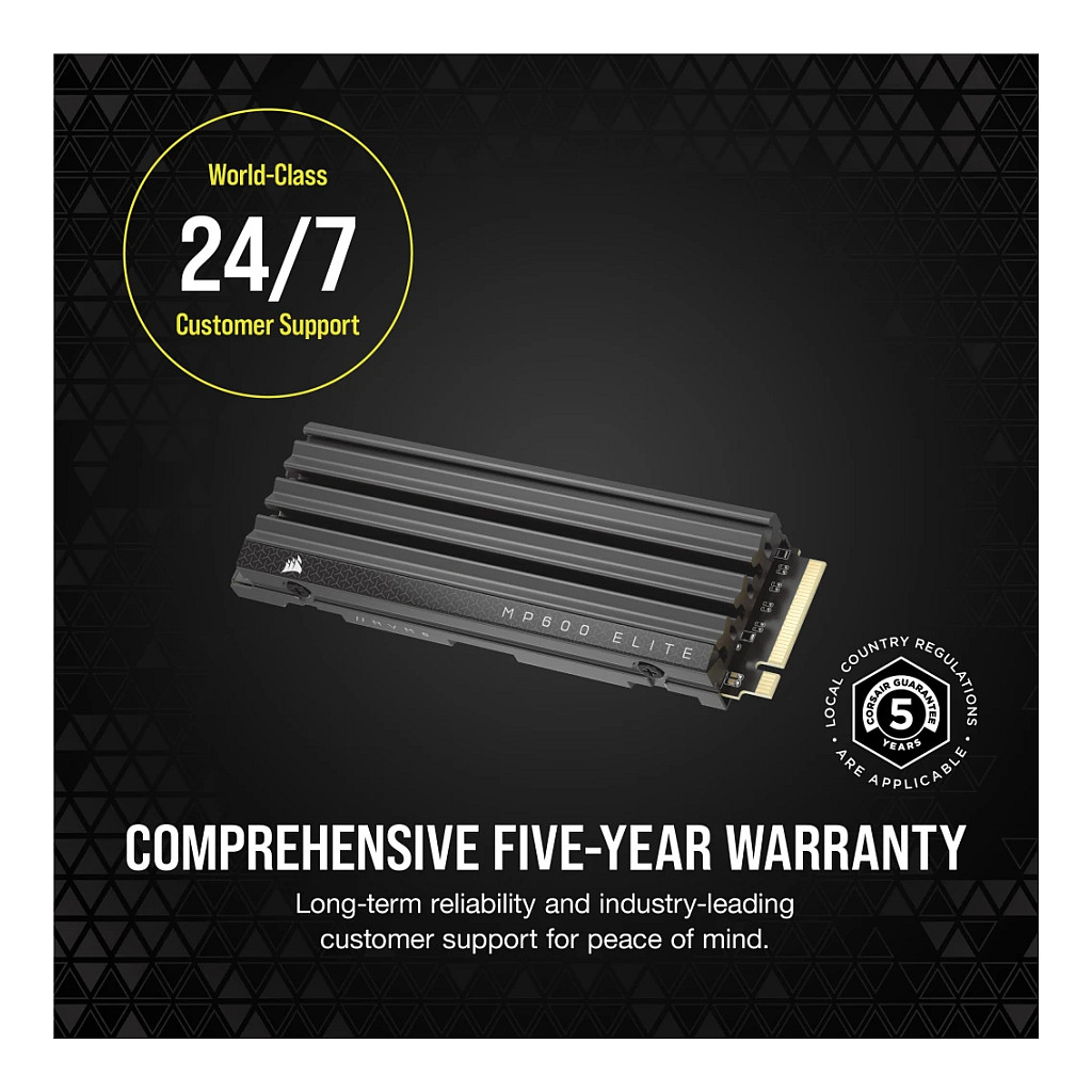 SSD CORSAIR MP600 ELITE (1 TB, PCIe 4.0 x4, NVMe)-19