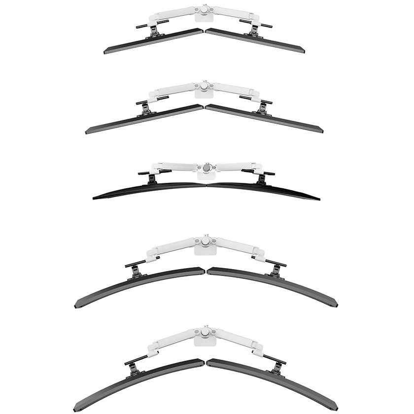 Držač monitora Neomounts TIS 24"-34" 2TFT bijeli Max.11KG-22