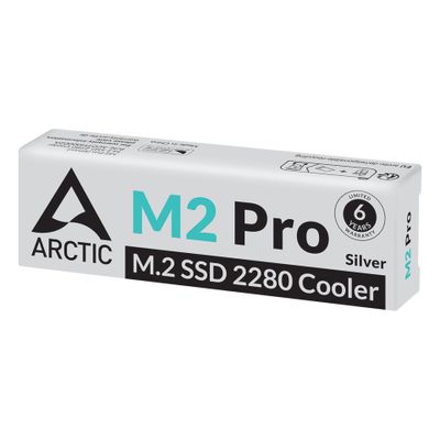 Hladnjak za SSD ARCTIC M2 Pro (za M.2, aluminijski, pasivno hlađenje)-1