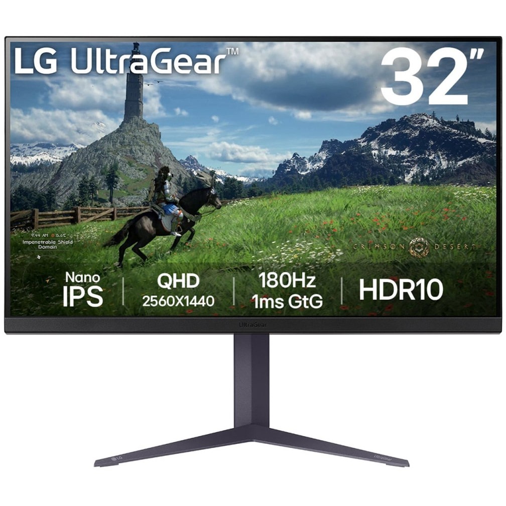 Monitor LG 32GS85QX-B UltraGear (32", QHD, IPS, 180 Hz, 1 ms, HDMI/DP)-5