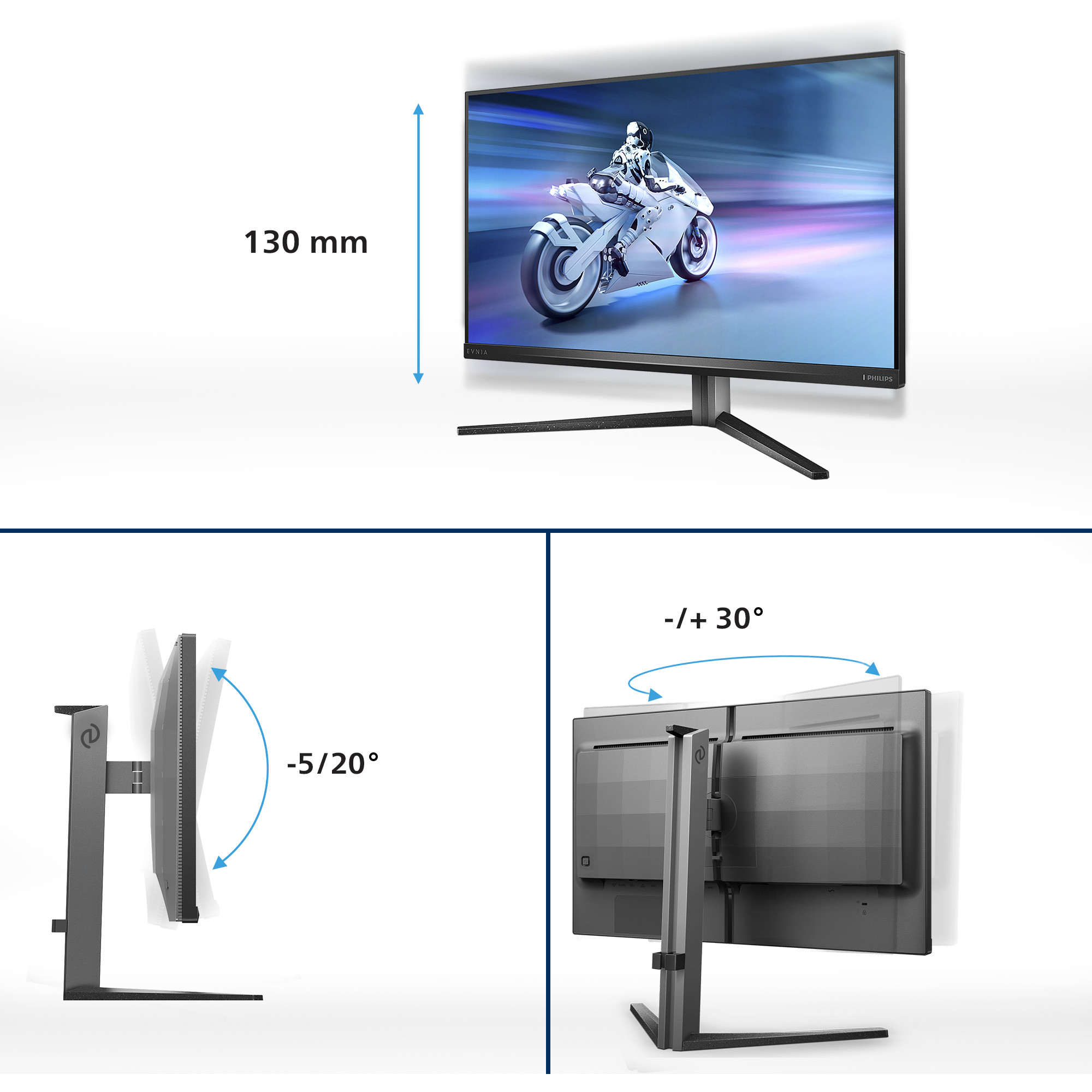Monitor PHILIPS Evnia 32M2N6800M (32 inča, 4K UHD, Mini-LED, 1 ms, 144 Hz)-13