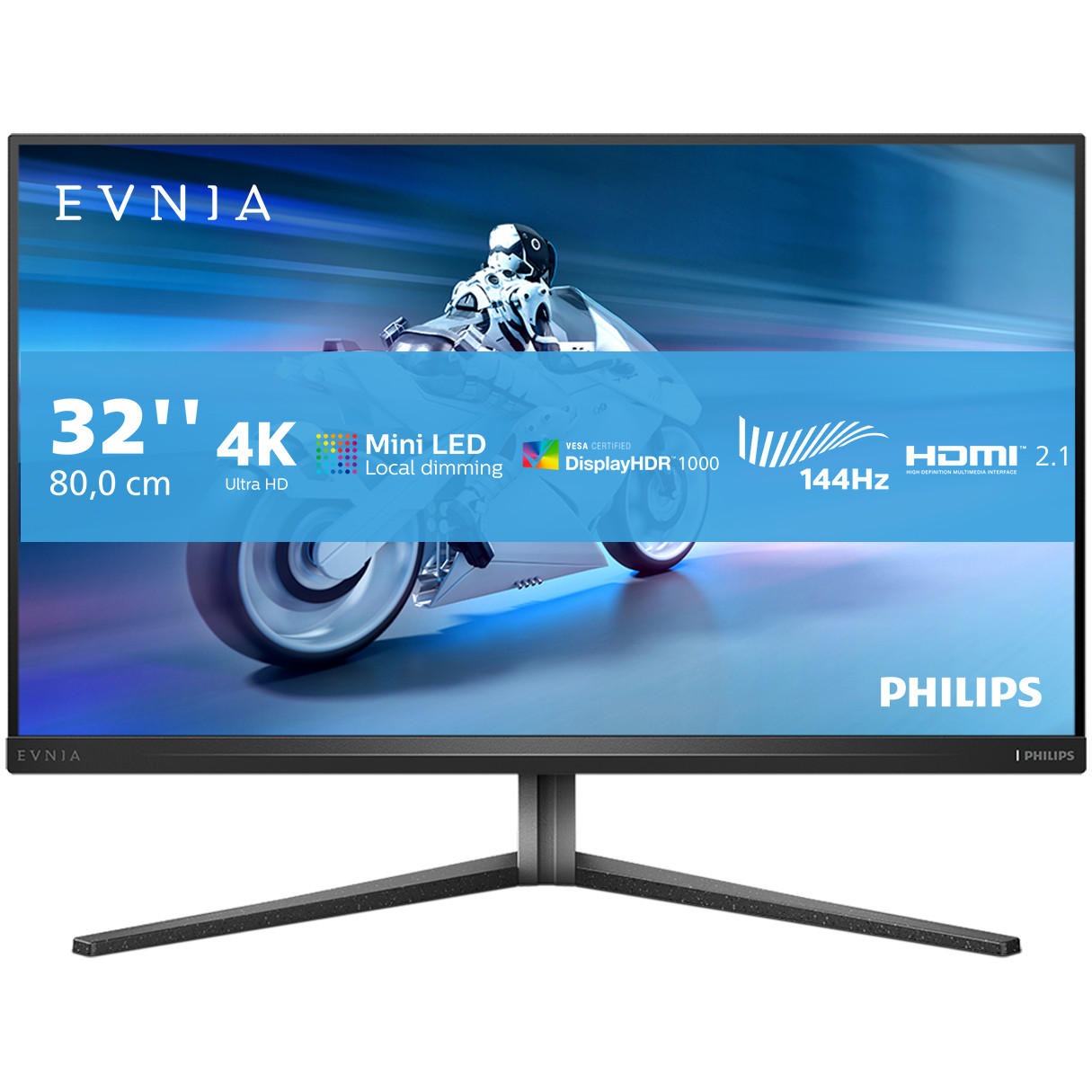 Monitor PHILIPS Evnia 32M2N6800M (32 inča, 4K UHD, Mini-LED, 1 ms, 144 Hz)-19