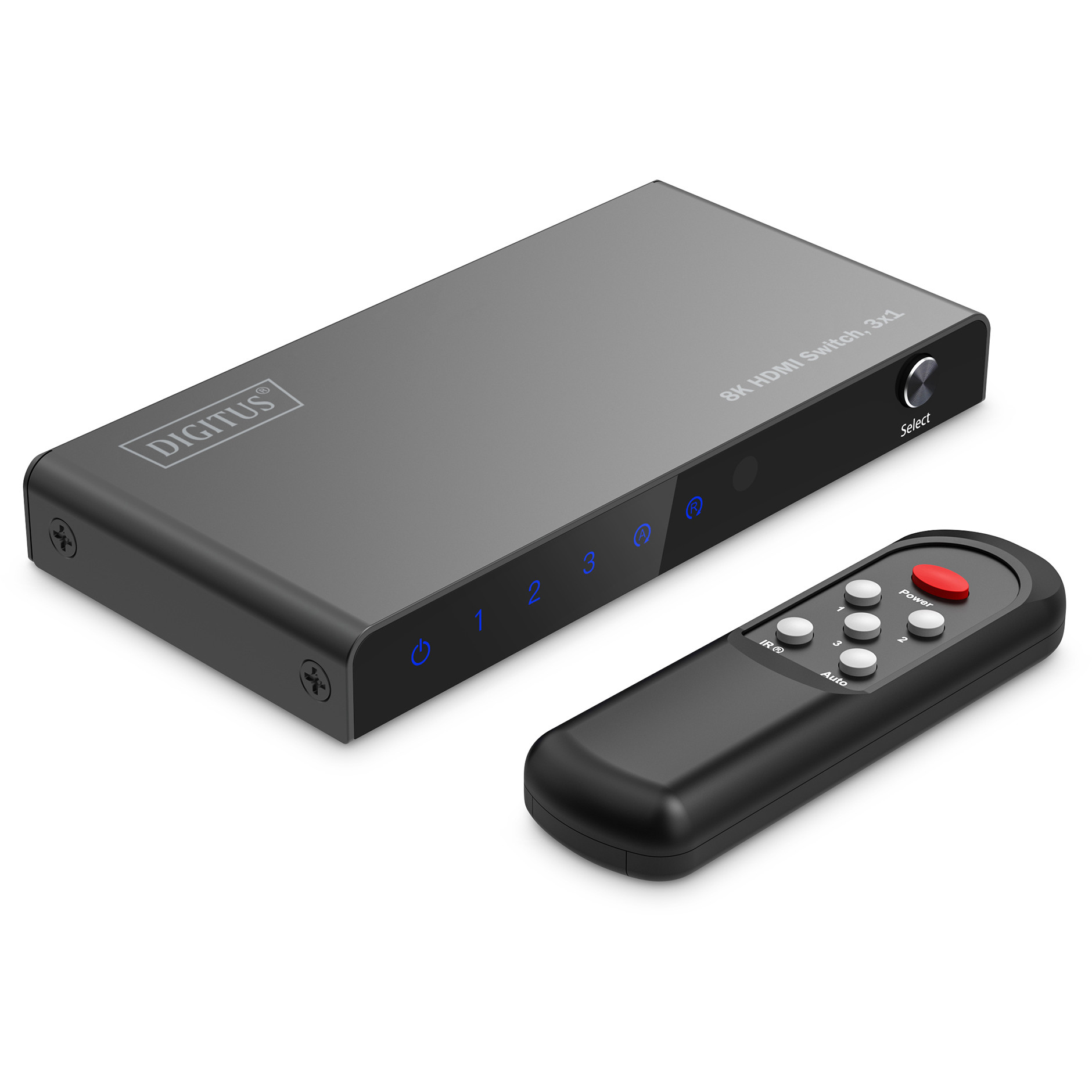 Switch Digitus HDMI 8K-3