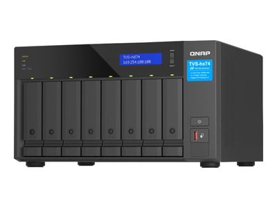 NAS server QNAP TVS-H874 (8-bay, Intel Core i3, 8GB RAM)-0
