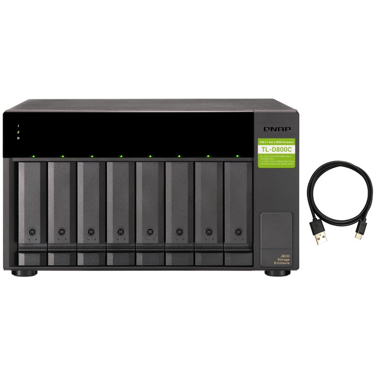 NAS QNAP TL-D800C 0/8HDD Tower-10