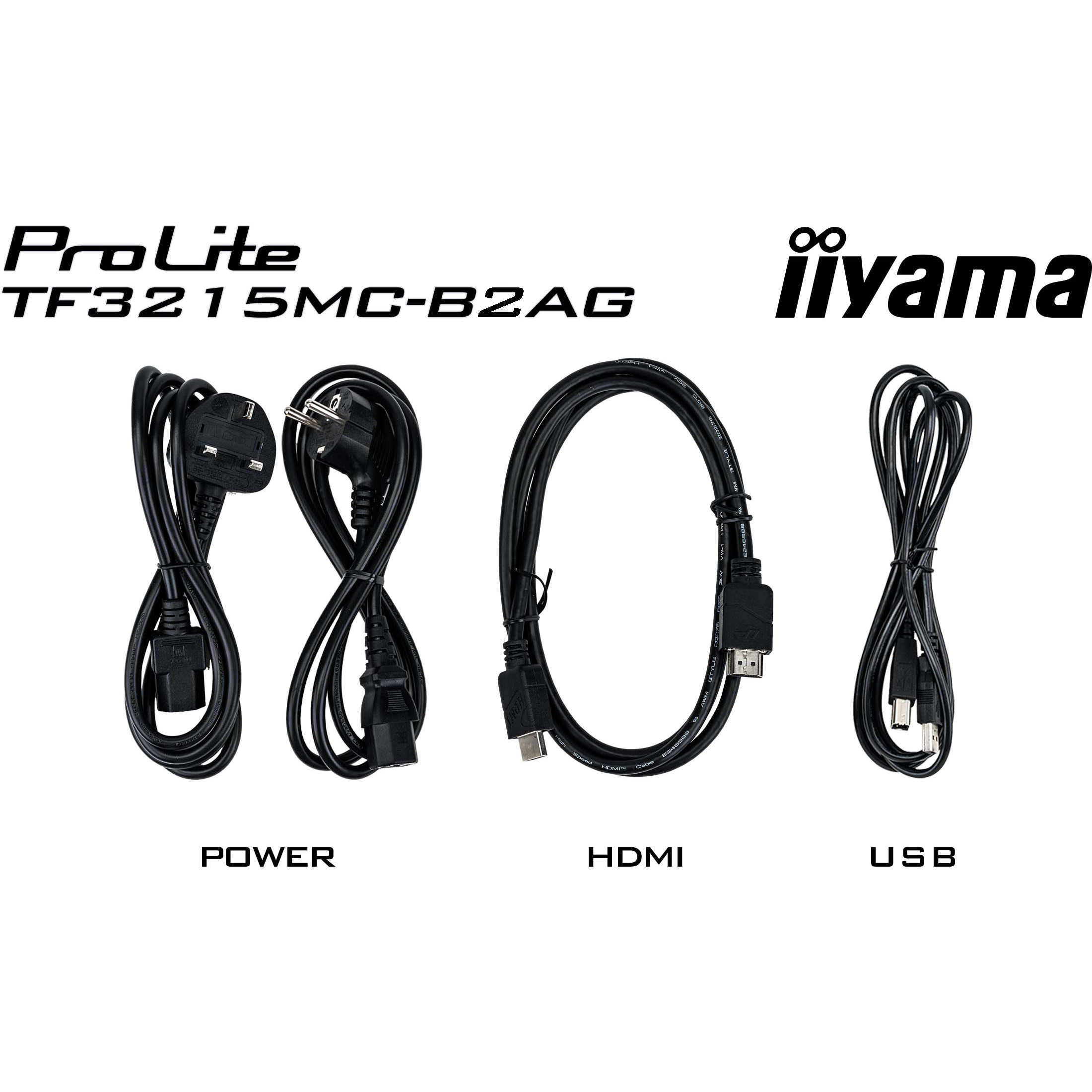 iiyama ProLite TF3215MC-B2AG - LCD monitor - Full HD (1080p) - 32-9