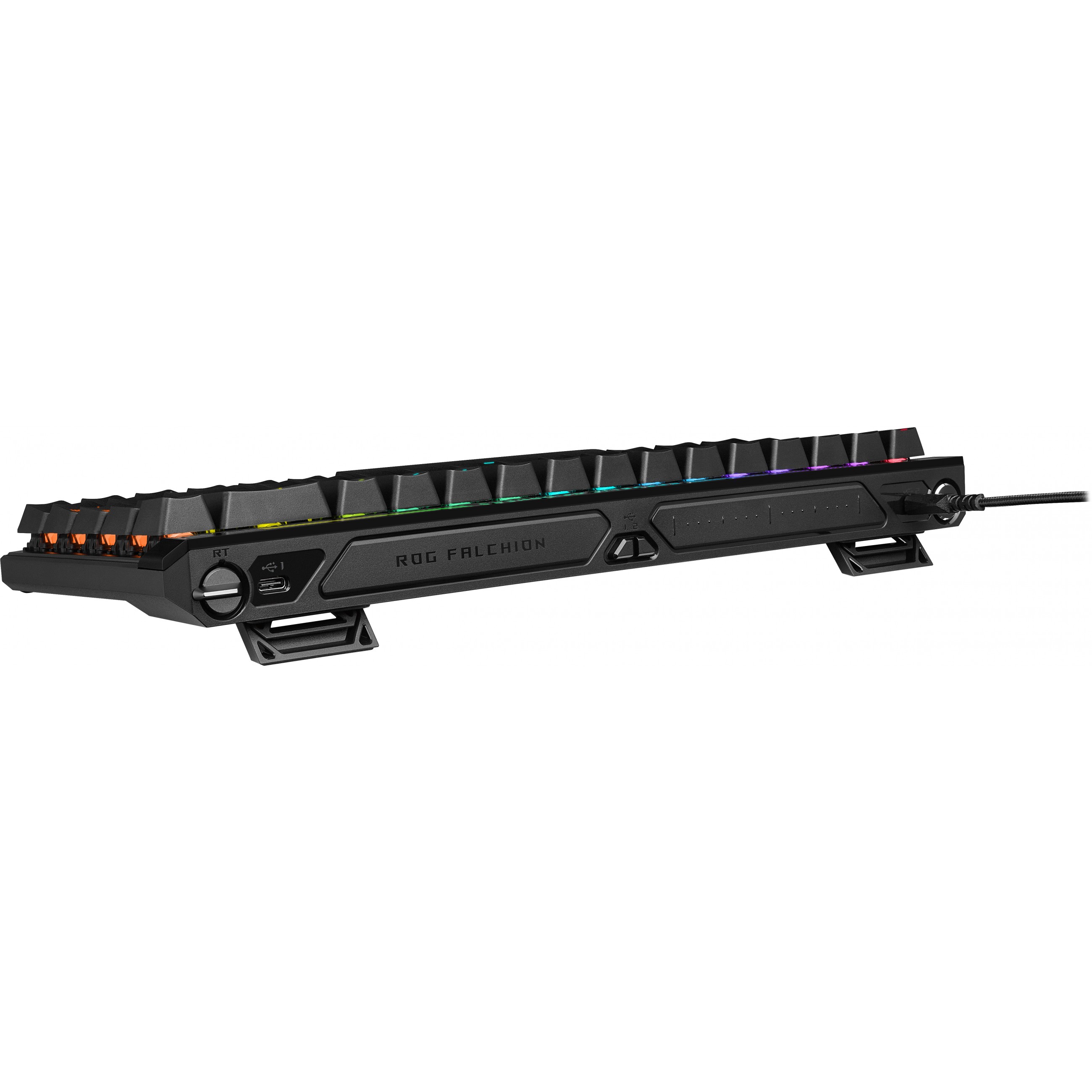 Tipkovnica ASUS ROG Falchion Ace 65% kompaktna s dodirnom pločom QWERTZ njemačka crna – internacionalna non HR tipkovnica-8