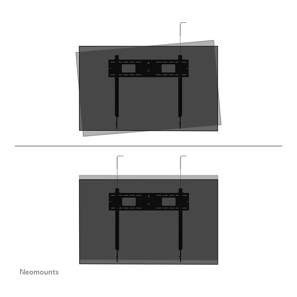 Zidni nosač za TV NEOMOUNTS LEVEL-750, 43-98", nagibni, do 70kg-12