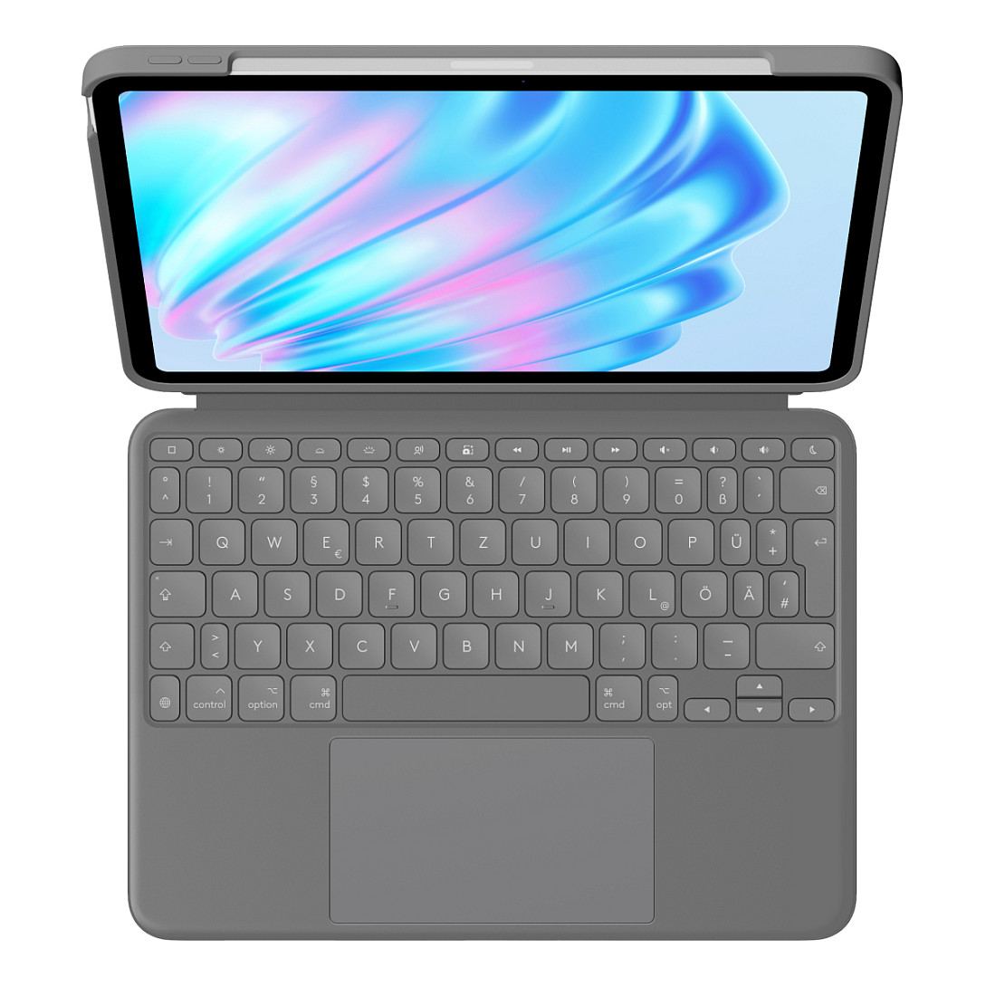 Logitech Combo Touch keyboard and folio case - for Apple iPad Air M2-11