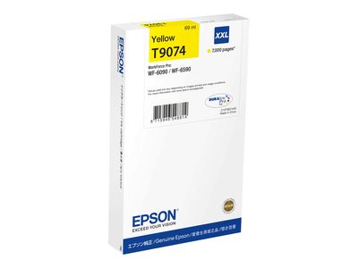 Epson T9074 XXL originalna tinta, žuta-0