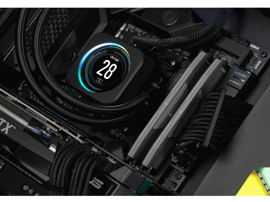 RAM CORSAIR Vengeance D5 6400 32GB C32 (visina 1.03")-4