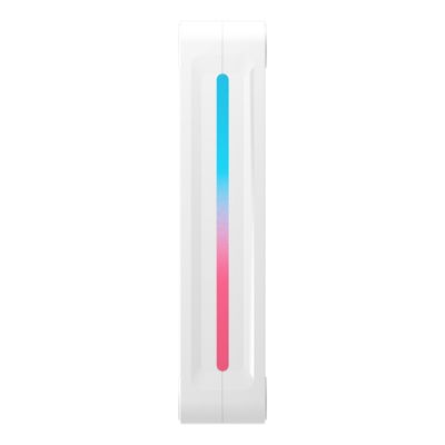 Ventilator za kućište CORSAIR iCUE Link LX120-R RGB (120mm, 400-2400 rpm, PWM, 18 RGB LED, bijeli)-1