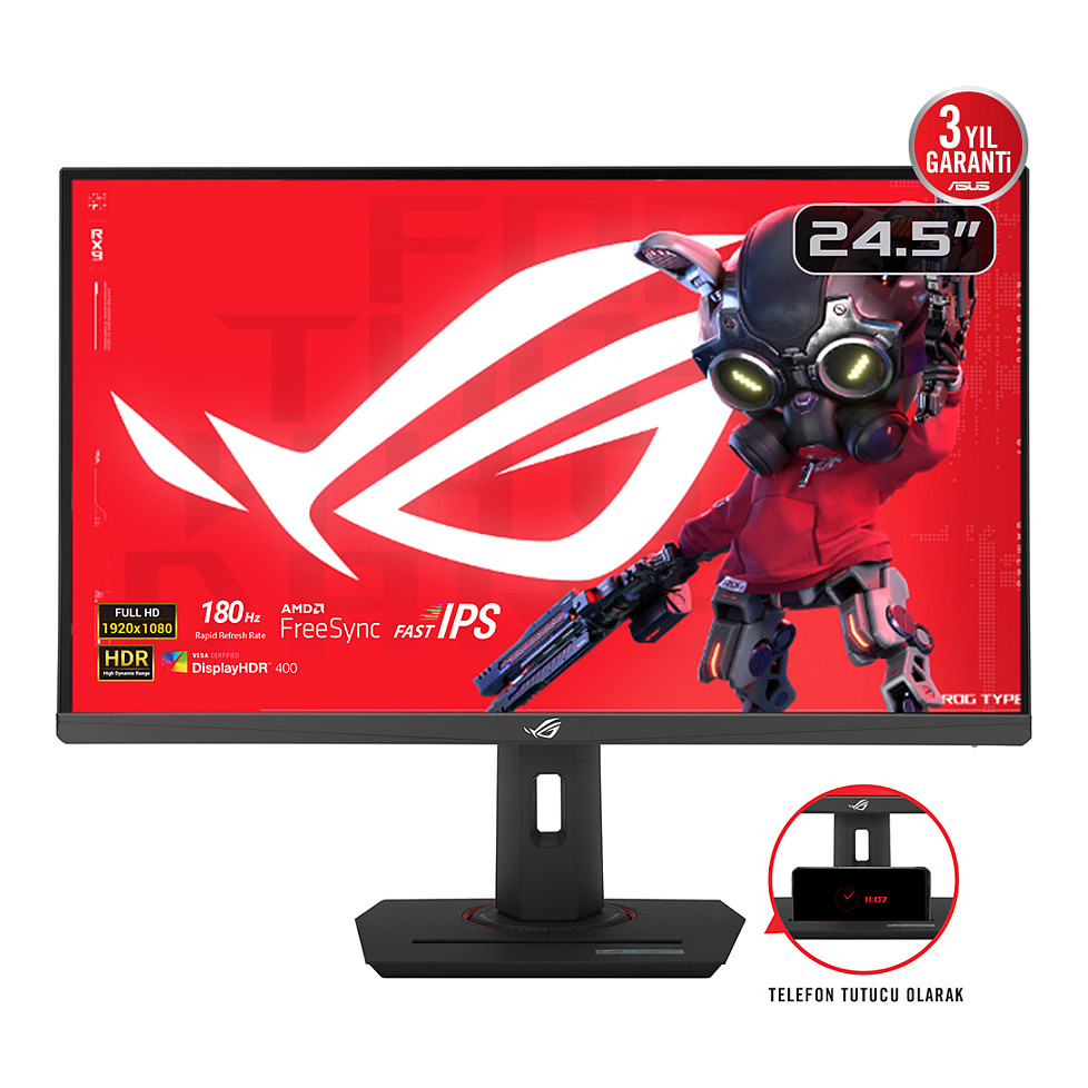 Monitor ASUS XG259CS ROG Strix (24.5" IPS, FHD, 180Hz) crni-1