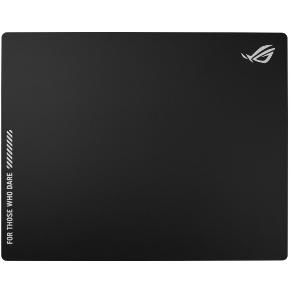 Podloga za miš ASUS ROG Moonstone Ace L (silikon, kaljeno staklo, protuklizna baza, otporna na udarce i ogrebotine)-1