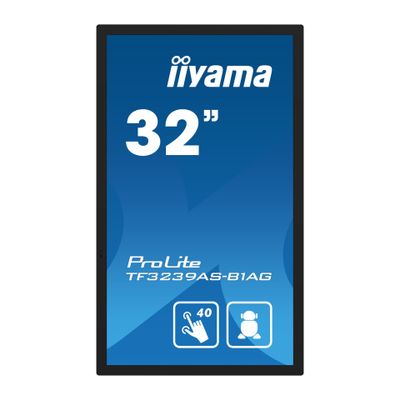 Monitor IIYAMA TF3239AS-B1AG (31.5", Full HD, LED, 500 cd/m2, HDMI/DP/LAN/USB)-0