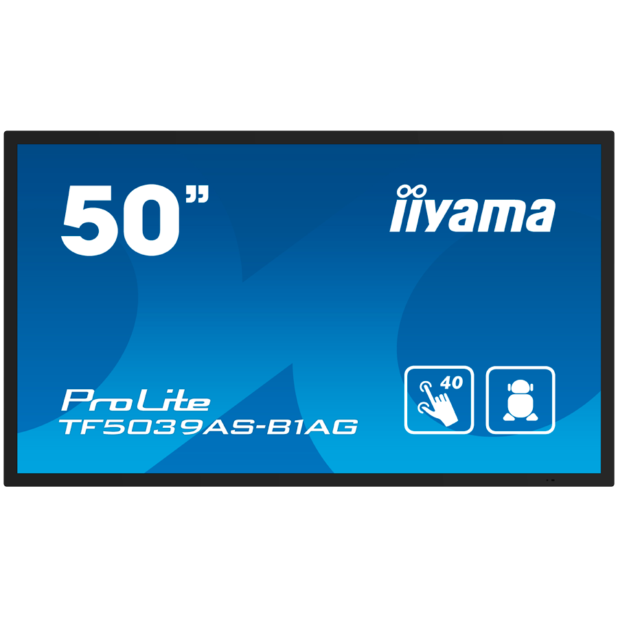 iiyama ProLite TF5039AS-B1AG 50" Class (49.5" viewable) LED-backlit LCD display - 4K - for digital signage-19