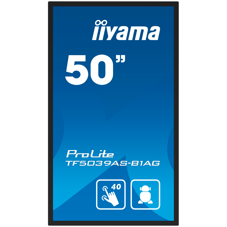 iiyama ProLite TF5039AS-B1AG 50" Class (49.5" viewable) LED-backlit LCD display - 4K - for digital signage-21