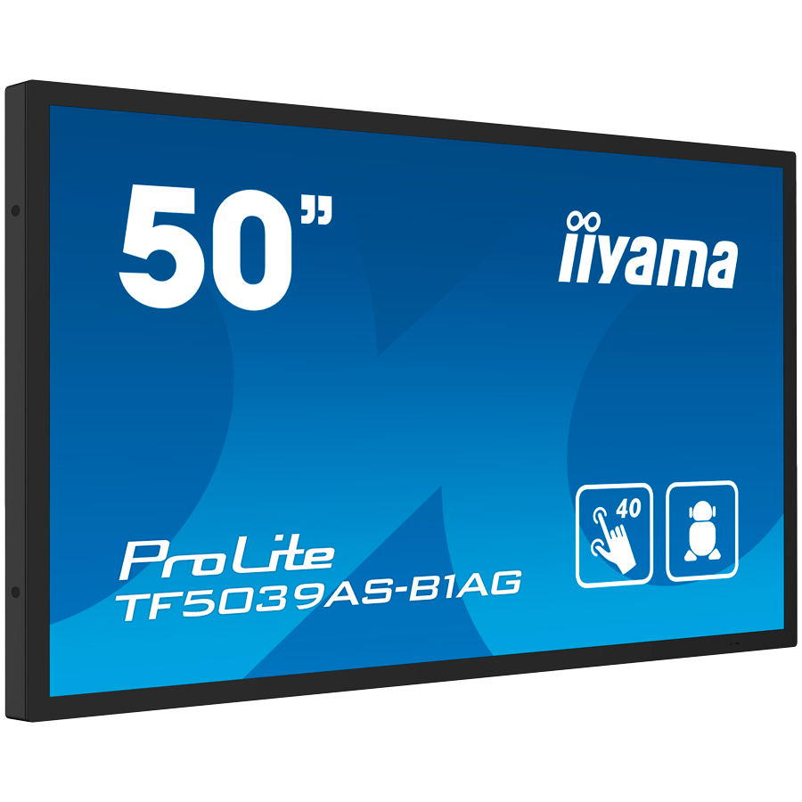 iiyama ProLite TF5039AS-B1AG 50" Class (49.5" viewable) LED-backlit LCD display - 4K - for digital signage-22