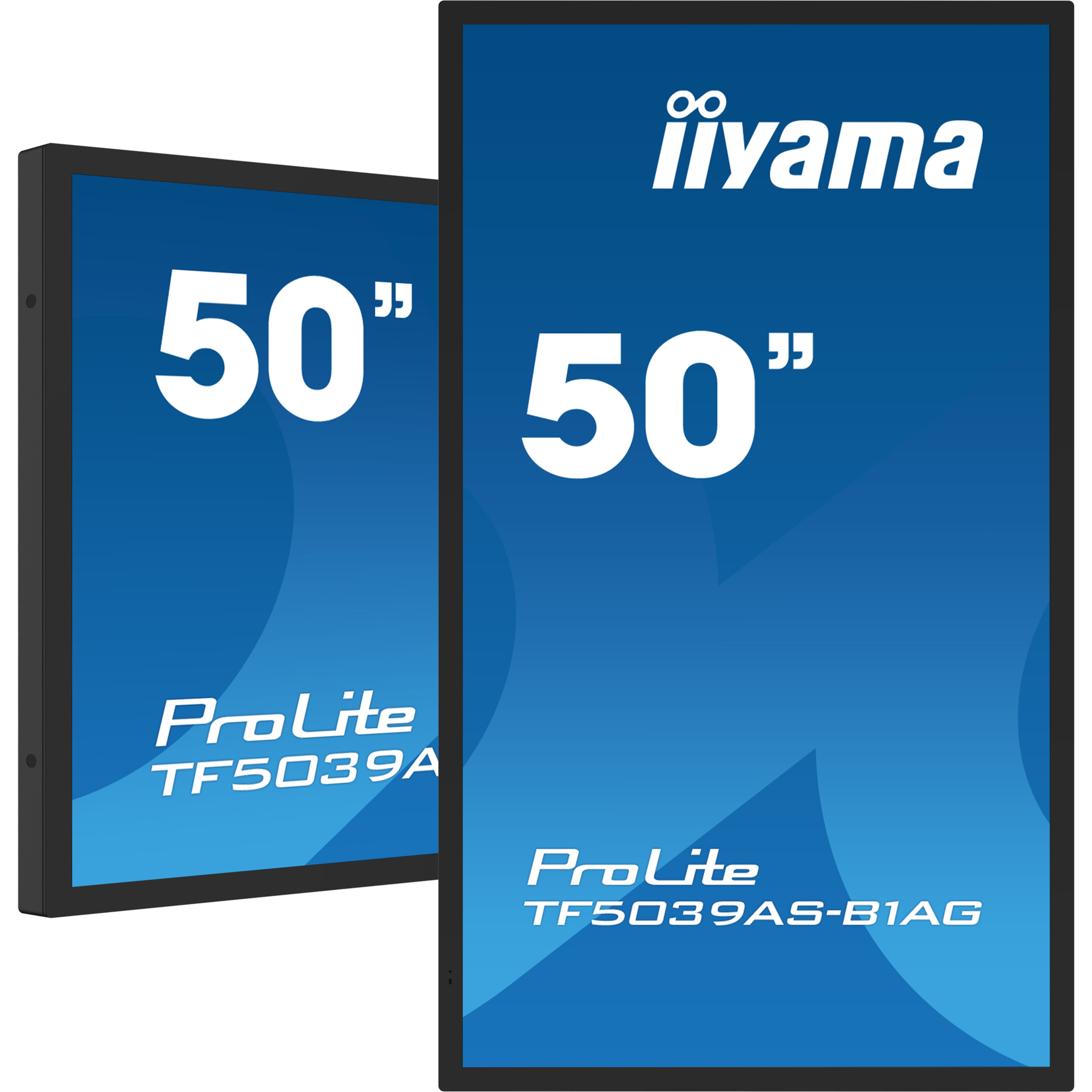 iiyama ProLite TF5039AS-B1AG 50" Class (49.5" viewable) LED-backlit LCD display - 4K - for digital signage-5
