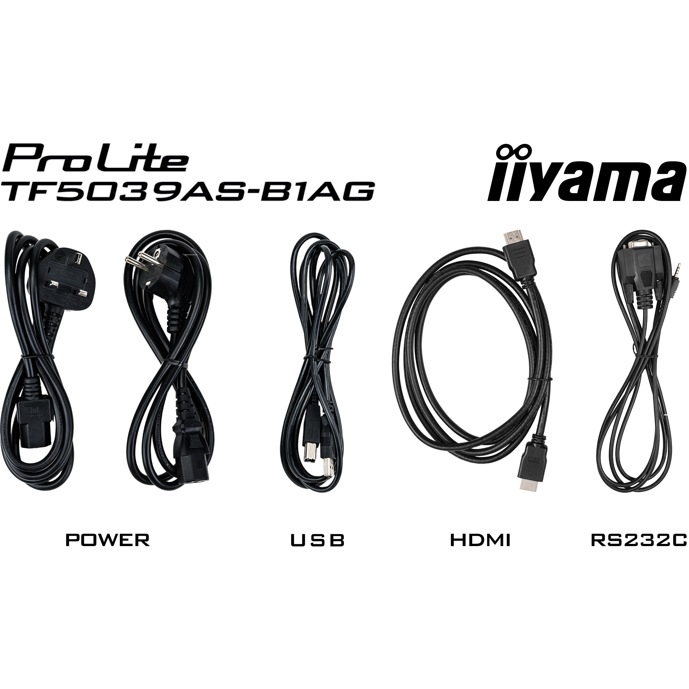 iiyama ProLite TF5039AS-B1AG 50" Class (49.5" viewable) LED-backlit LCD display - 4K - for digital signage-10