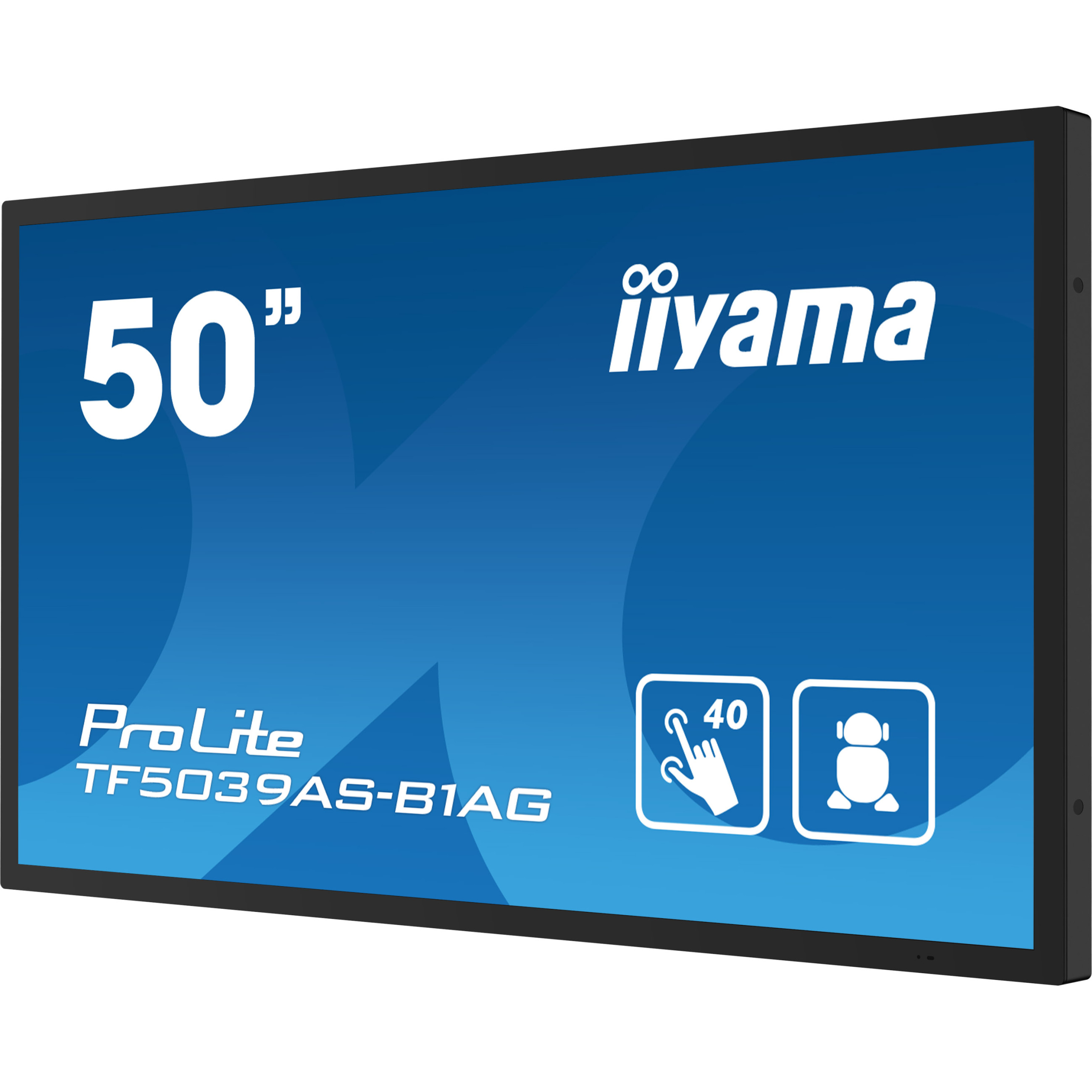iiyama ProLite TF5039AS-B1AG 50" Class (49.5" viewable) LED-backlit LCD display - 4K - for digital signage-15