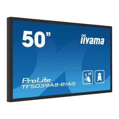 iiyama ProLite TF5039AS-B1AG 50" Class (49.5" viewable) LED-backlit LCD display - 4K - for digital signage-1