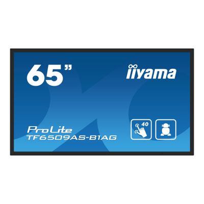 iiyama ProLite TF6539AS-B1AG 65" Class (64.5" viewable) LED-backlit LCD display - 4K - for digital signage-4