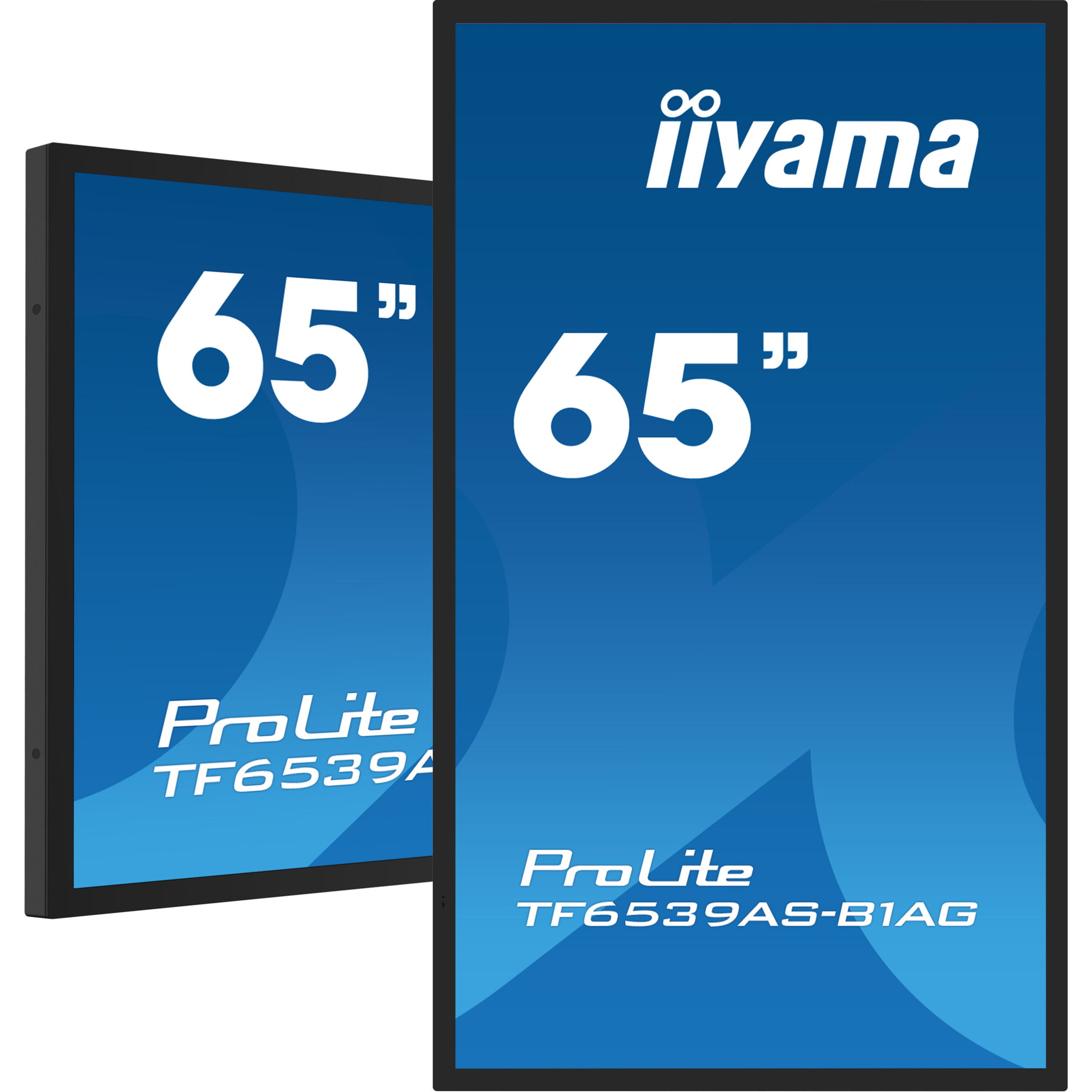 iiyama ProLite TF6539AS-B1AG 65" Class (64.5" viewable) LED-backlit LCD display - 4K - for digital signage-5