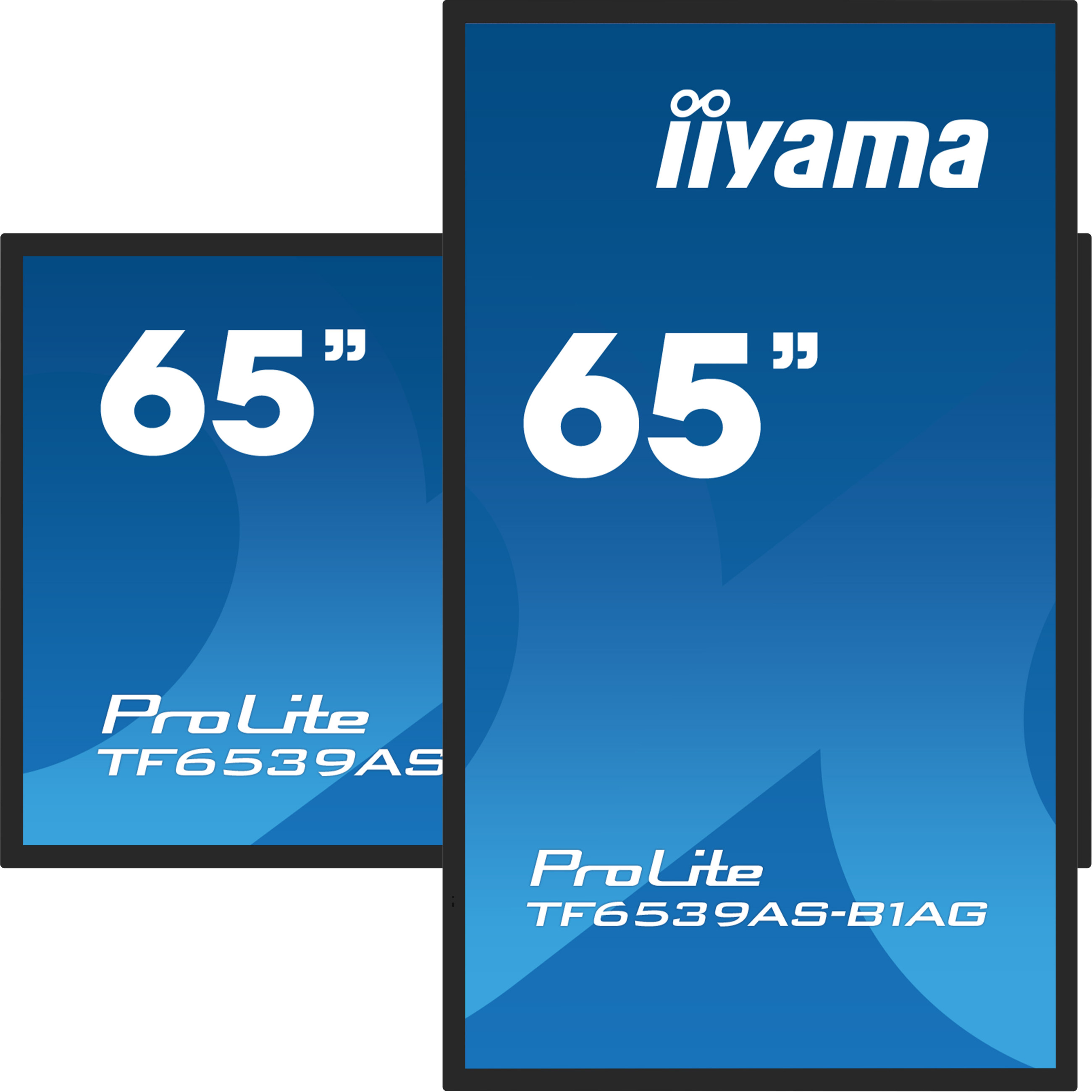 iiyama ProLite TF6539AS-B1AG 65" Class (64.5" viewable) LED-backlit LCD display - 4K - for digital signage-13