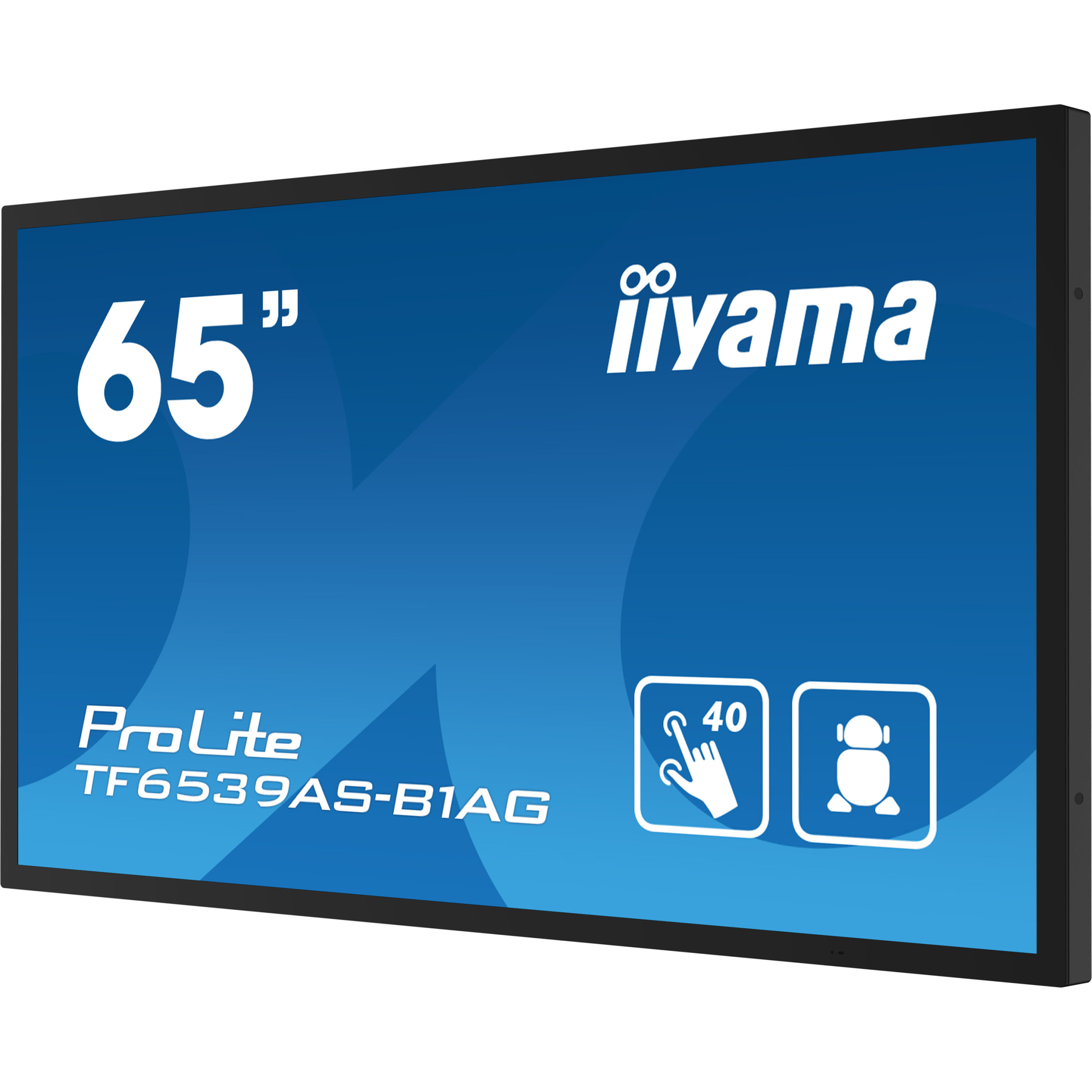 iiyama ProLite TF6539AS-B1AG 65" Class (64.5" viewable) LED-backlit LCD display - 4K - for digital signage-15