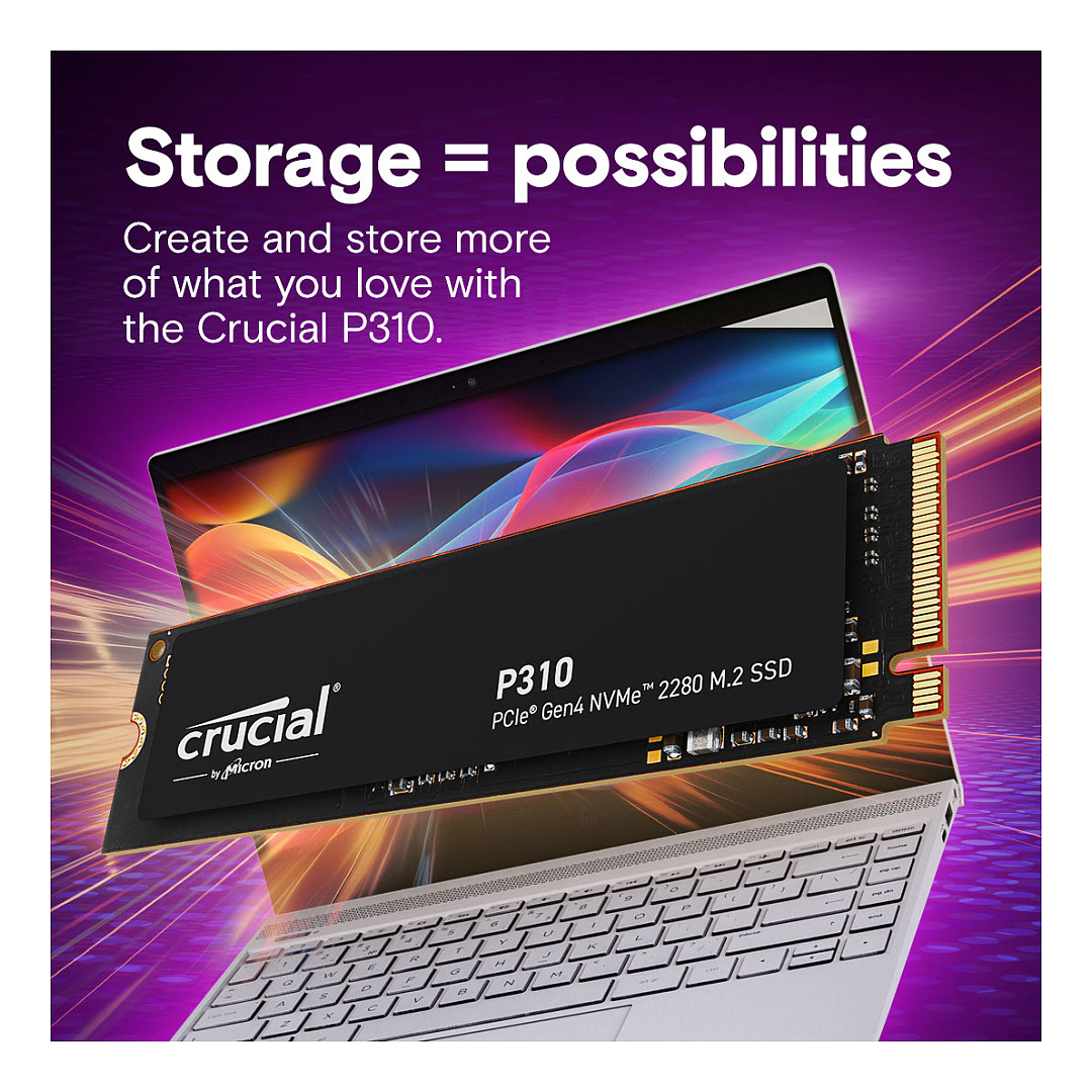 SSD disk CRUCIAL P310 1 TB (M.2 2280, PCIe 4.0 x4 NVMe)-6
