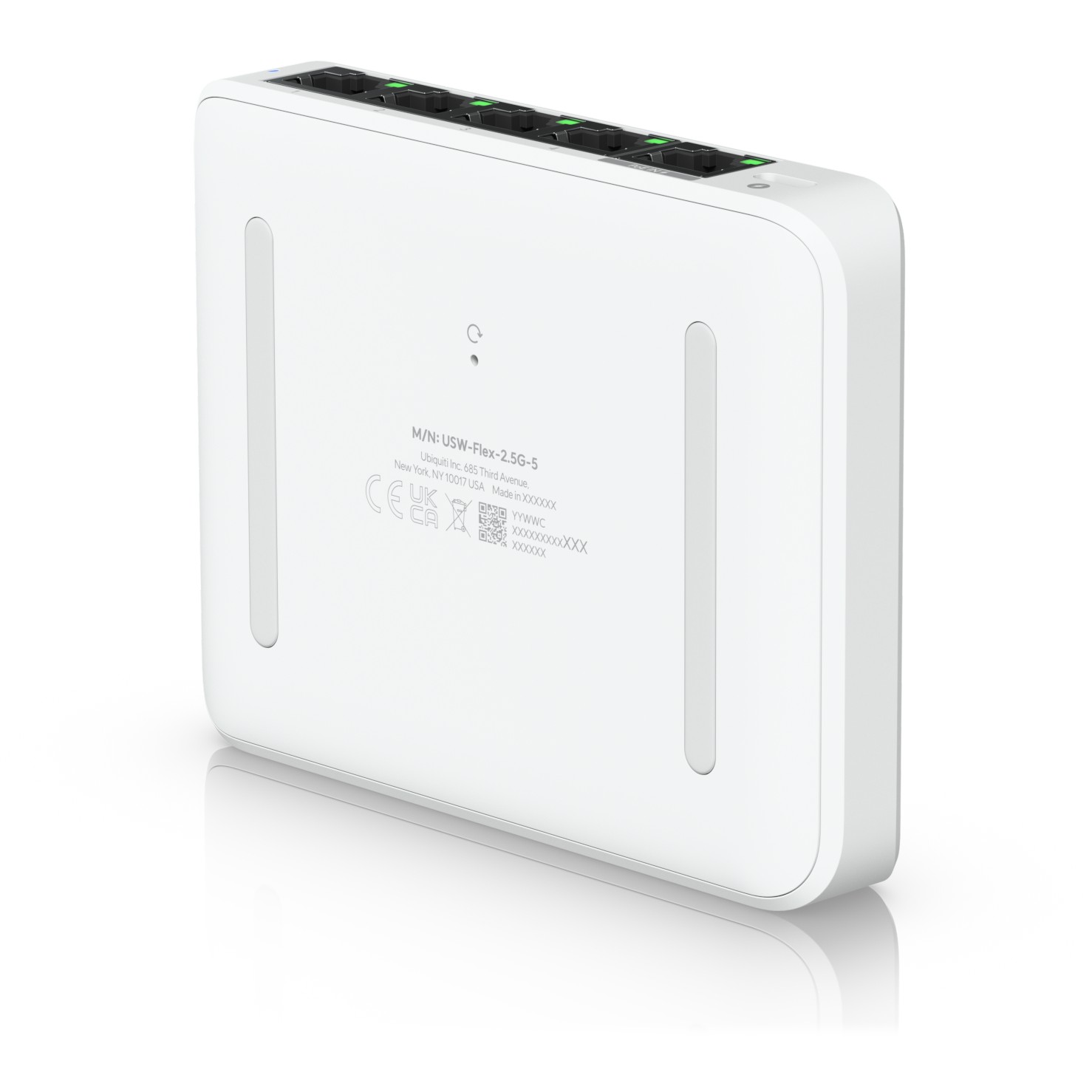 Ubiquiti UniFi Flex Mini 2.5G Managed 2.5G Ethernet (100/1000/2500) Power over Ethernet (PoE) Desktop White-6