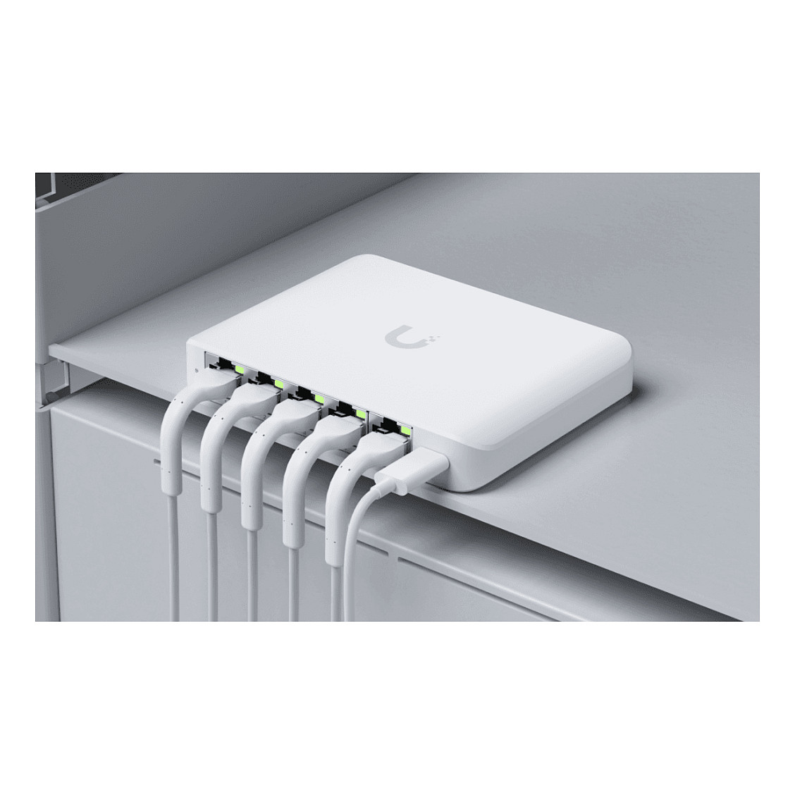 Ubiquiti UniFi Flex Mini 2.5G Managed 2.5G Ethernet (100/1000/2500) Power over Ethernet (PoE) Desktop White-9