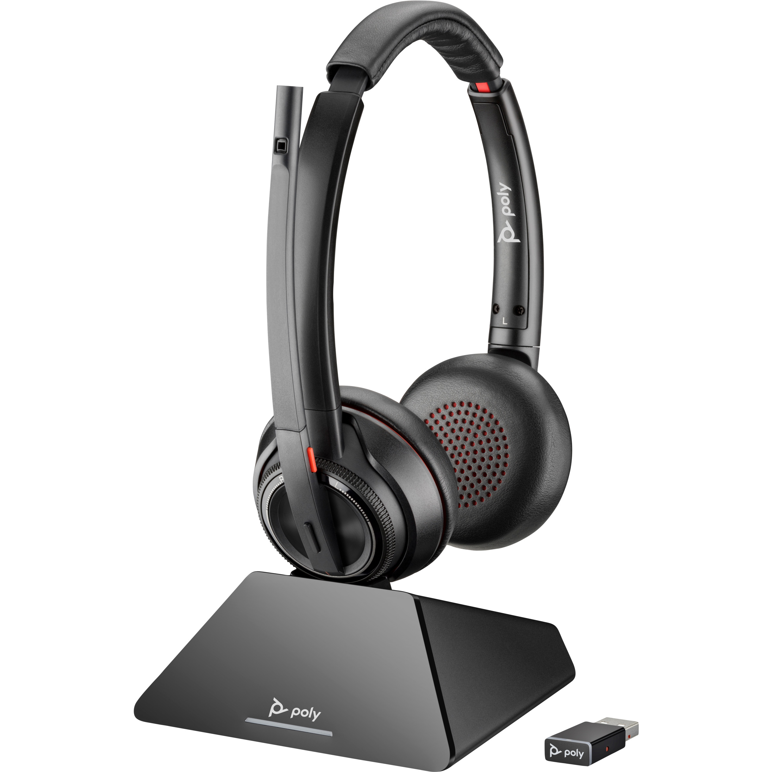 Slušalice HP Poly Savi 8220 UC (ANC, Bluetooth, over-ear, USB-C)-6