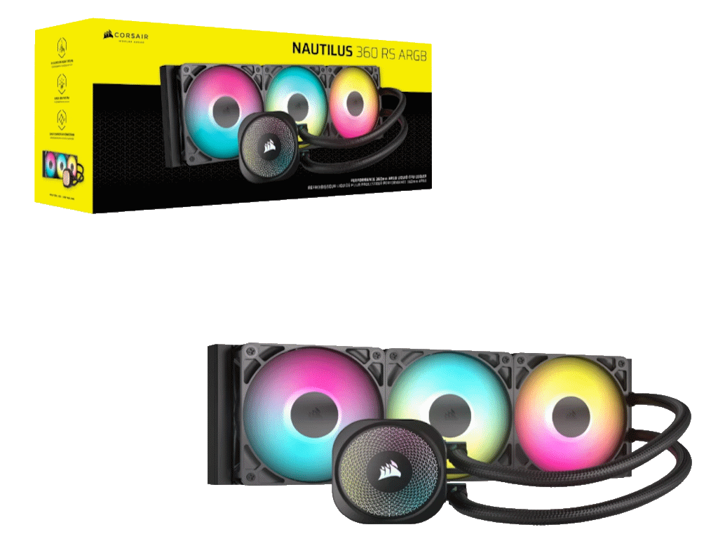 Hladnjak → CORSAIR → CPC Corsair Liquid CPU Cooler NAUTILUS 360 ARGB-4