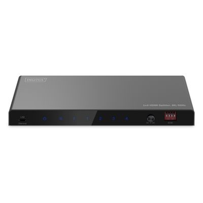 HDMI splitter DIGITUS DS-55340 (1×4, 8K/60Hz, HDMI 2.1, HDCP 2.3, HDR)-3