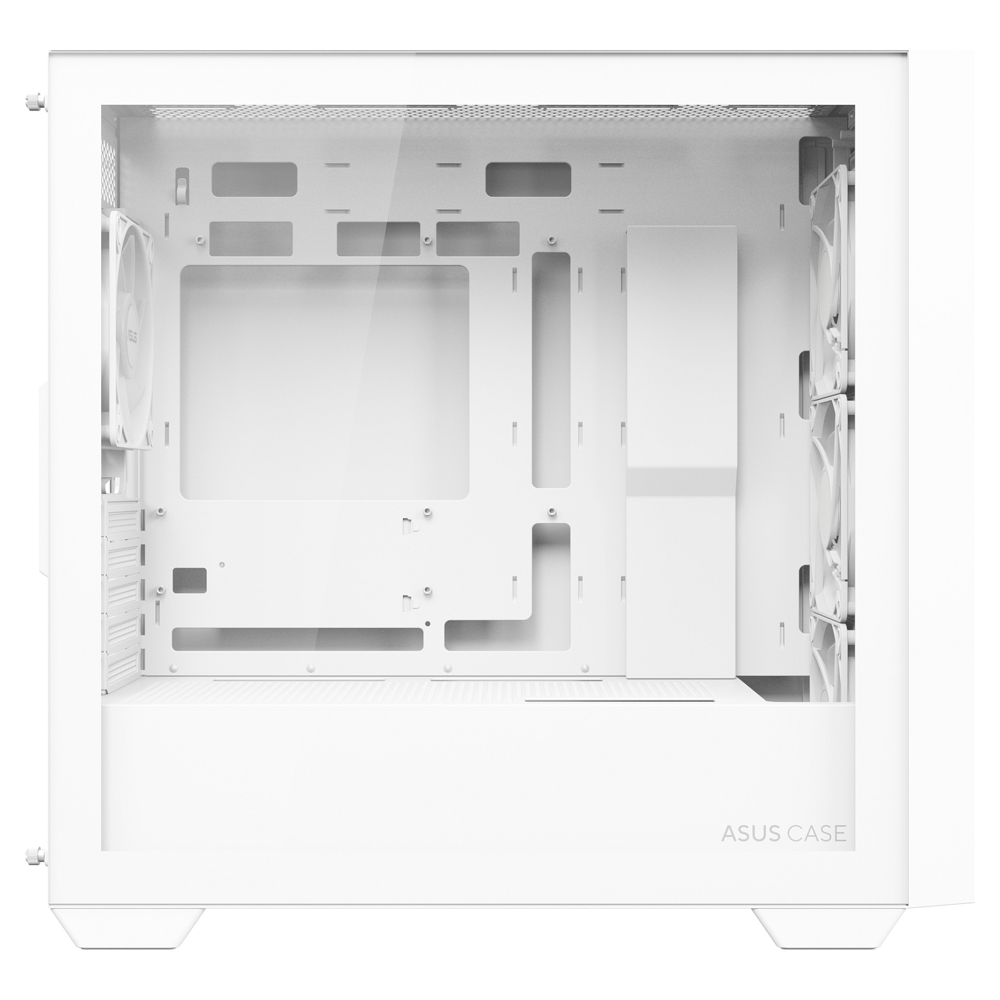 PC kućište ASUS A21 PLUS White (micro ATX/Mini-ITX, 1x 3.5" bay, 1x 2.5" bay, bijelo, multi osvjetljenje)-6