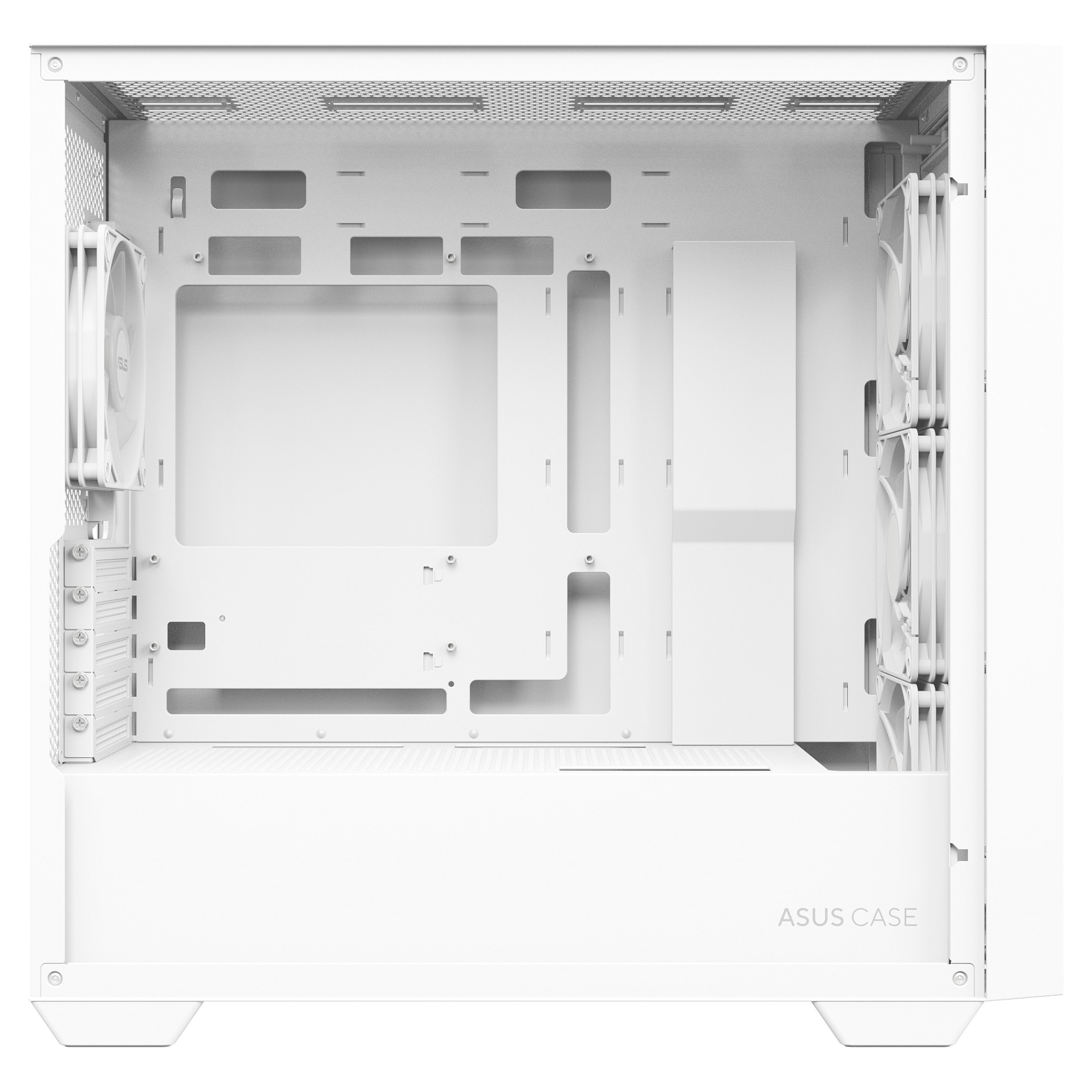 PC kućište ASUS A21 PLUS White (micro ATX/Mini-ITX, 1x 3.5" bay, 1x 2.5" bay, bijelo, multi osvjetljenje)-7