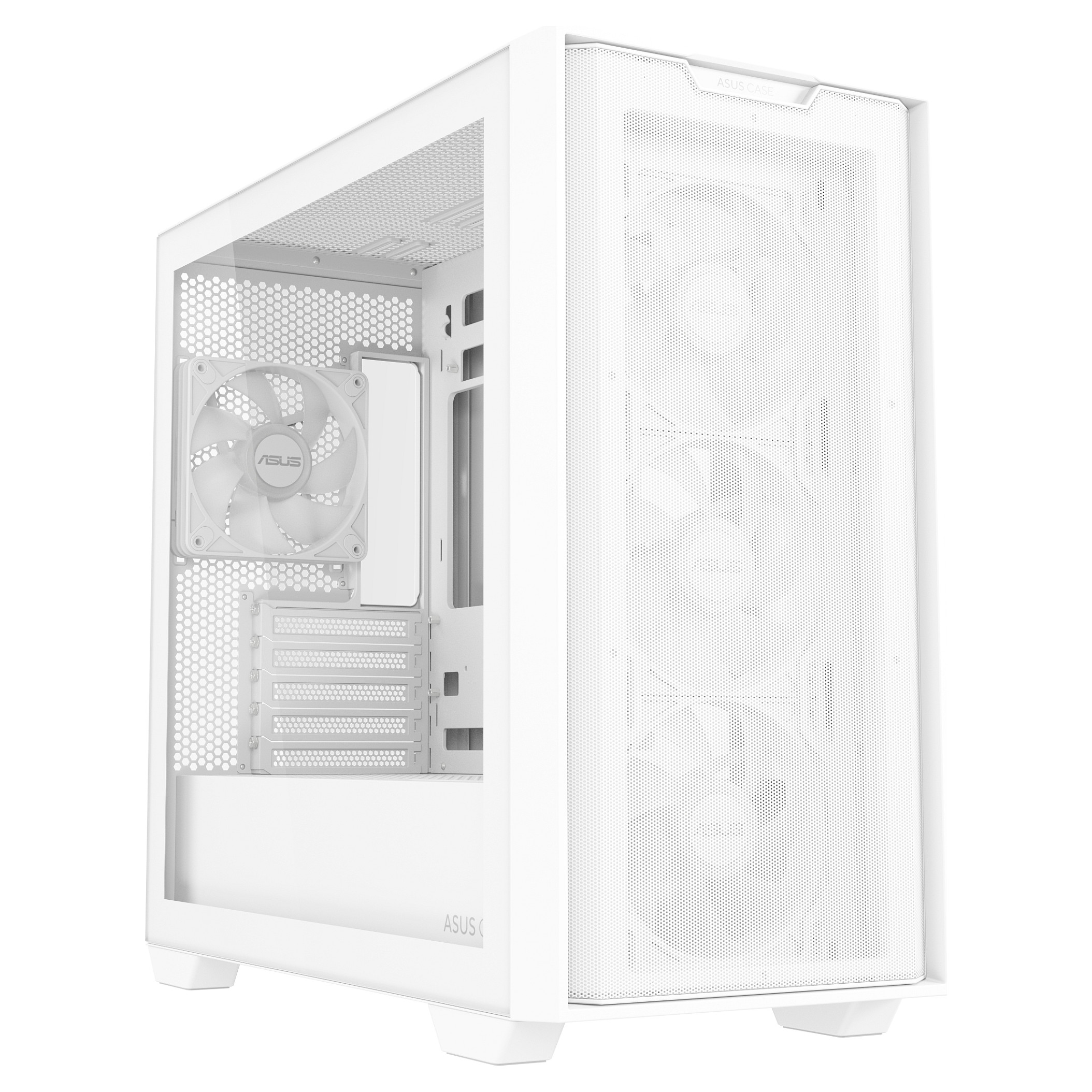 PC kućište ASUS A21 PLUS White (micro ATX/Mini-ITX, 1x 3.5" bay, 1x 2.5" bay, bijelo, multi osvjetljenje)-10