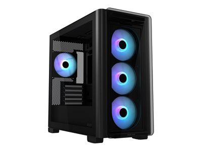 Kućište ASUS A23 PLUS TG ARGB BLACK (mATX, Mini ITX, 3,5/2,5" unutarnji slot x2, 2,5" unutarnji slot x1, USB 3.2 Gen1 x2, USB 3.2 Gen2 Type C x1)-0